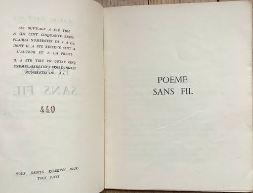 Poème Sans Fil