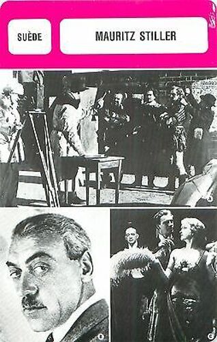 Fiche Monsieur Cinema Mauritz Stiller
