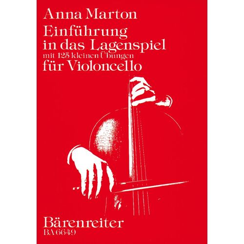 Einführung In Das Lagenspiel Violoncello 125 Kleine Übungen Für Violoncello