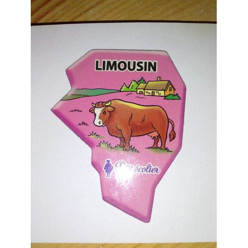 Limousin Petit Écolier  Carte De France