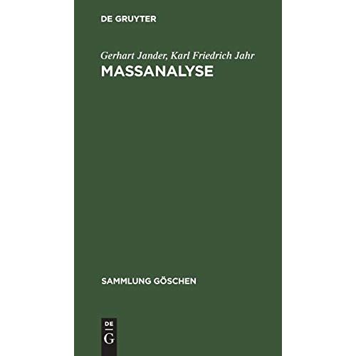 Maßanalyse