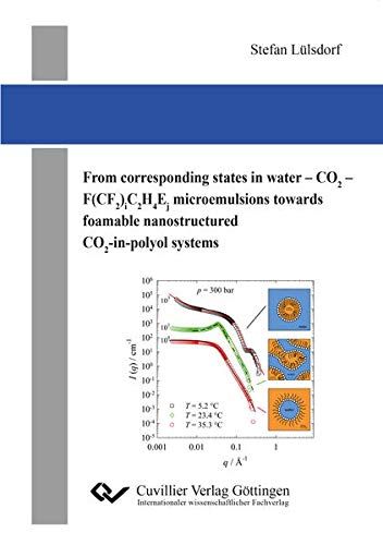 From Corresponding States In Water - Co2 - F(Cf2)Ic2h4ej Microemulsions Towards Foamable Nanostructured Co2-In-Polyol Systems