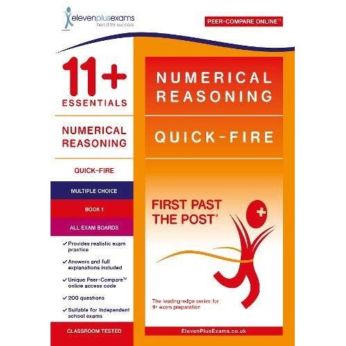 11+ Essentials Numerical Reasoning: Quick-Fire Book 1 - Multiple Choice