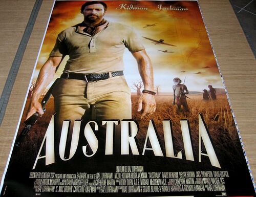 Australia - Hugh Jackman - Affiche Préventive Grand Format 120 X 160 Cm