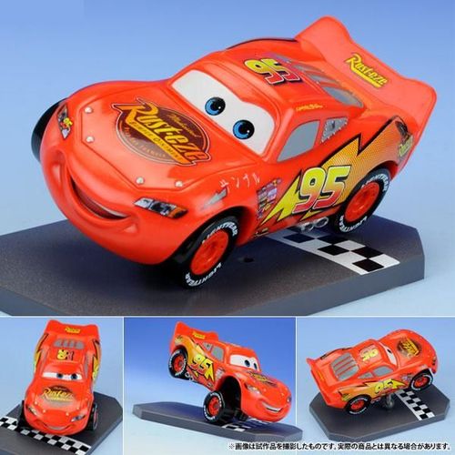 Cars - Action Figure Lightning Mcqueen - Revoltech Pixar Figure Collection No.003