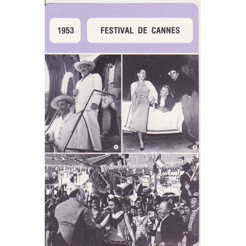Fiche Cinema ( Festival De Cannes )