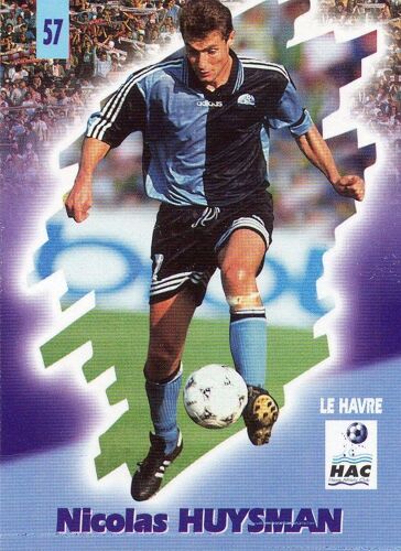 Carte Official Football Cards 1998 Nicolas Huysman Le Havre