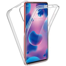 Coque Samsung Galaxy S20 Fe, Protection Intégrale 360 degrés Façade En Silicone Tpu Souple Dos Pc Dur Coque De Protection Transparente Flip Samsung Galaxy S20 Fe 5g 6.5 Pouces