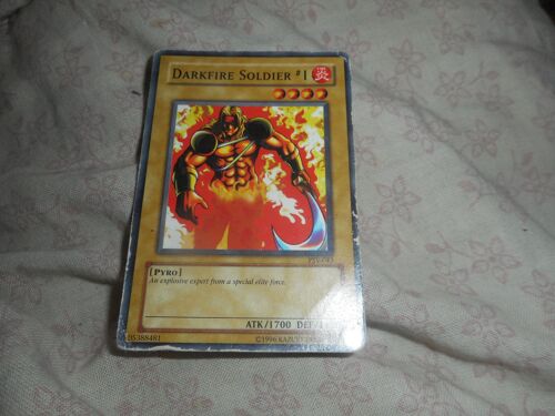 Carte Yu Gi Oh / Anglaise / Darkfire Soldier / Psv 043