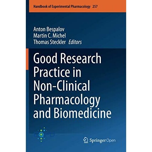 Good Research Practice In Non-Clinical Pharmacology And Biomedicine