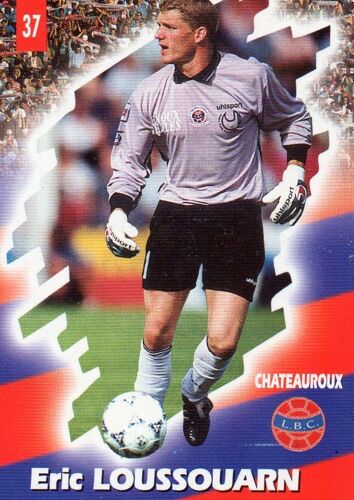 Carte Official Football Cards 1998 Eric Loussouarn Chateauroux