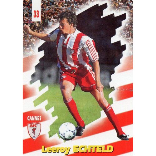 Carte Official Football Cards 1998 Leeroy Echteld Cannes