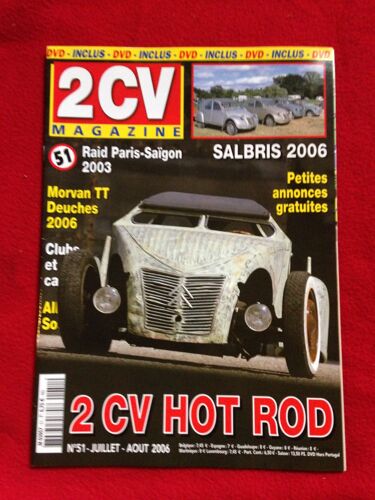 2 Cv Magazine N° 51  La 2 Cv Hot  Rod