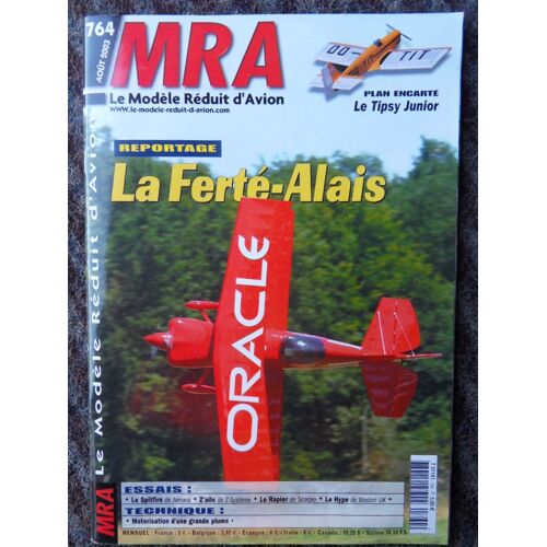 Mra Le Modele Reduit D Avion N°764-Aout 2003