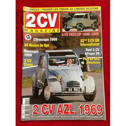 2 Cv Magazine N°12 2cv Azal 1969  12