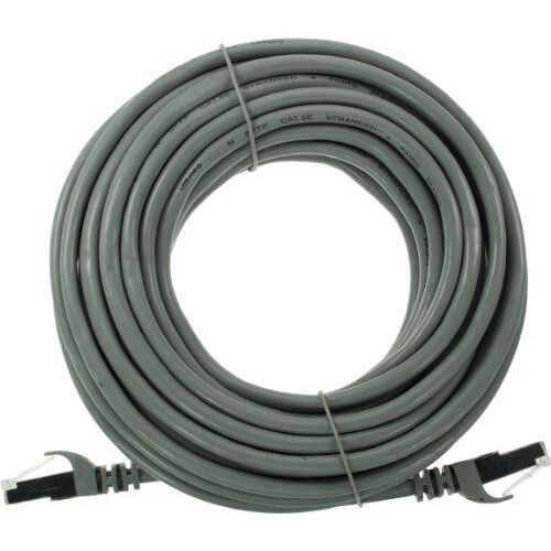 InLine - Cordon de raccordement - RJ-45 (M) pour RJ-45 (M) - 25 m - SFTP - CAT 5e - gris