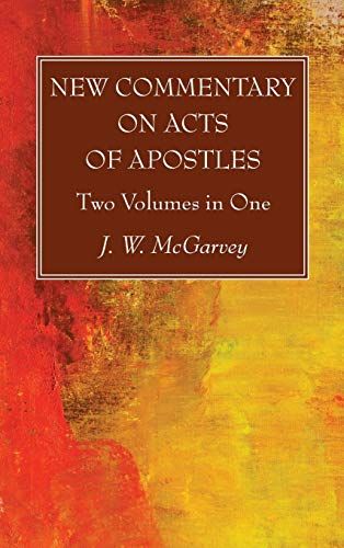 New Commentary On Acts Of Apostles