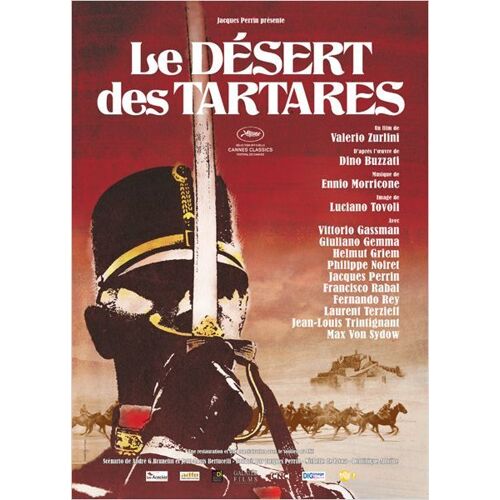 Le Désert Des Tartares (Il Deserto Dei Tartari) - Véritable Affiche De Cinéma Roulée - Format 120x160 Cm - Avec Vittorio Gassman, Giuliano Gemma, Philippe Noiret, Jacques Perrin - 1976 Réedition 2013