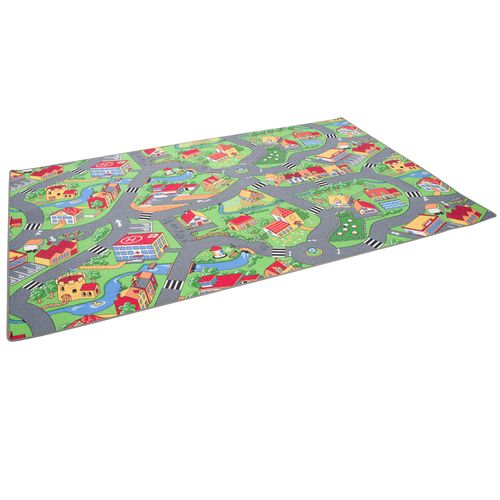 Snapstyle Tapis De Jeu Pour Enfant Little Village Motifs Village Colorée 80x240 Cm