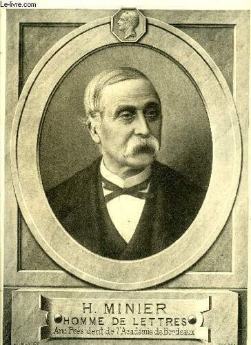 Hippolyte Minier - Medaillons Bordelais - Livraison N° 11