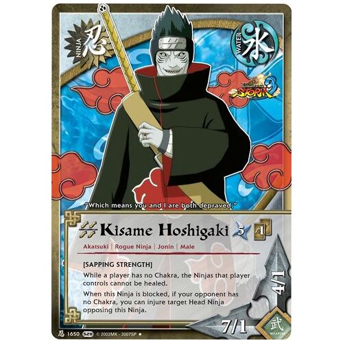 Ni 1650 Kisame Hoshigaki (Travail De Sape) Série 28 Vf Ultimate Ninja Storm 3
