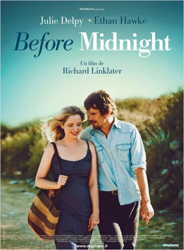 Before Midnight - Véritable Affiche De Cinéma Pliée - Format 40x60 Cm - De Richard Linklater Avec Julie Delpy, Ethan Hawke, Jennifer Prior, Charlotte Prior, Seamus Davey-Fitzpatrick - 2013
