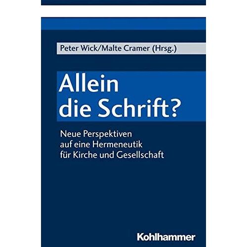 Allein Die Schrift?