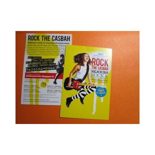 Carte Postale : Rock The Casbah Film De Yariv Horowitz + Carte : Rock The Casbah Séjours Rock, Toulouse