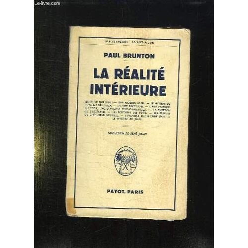 La Realite Interieure.