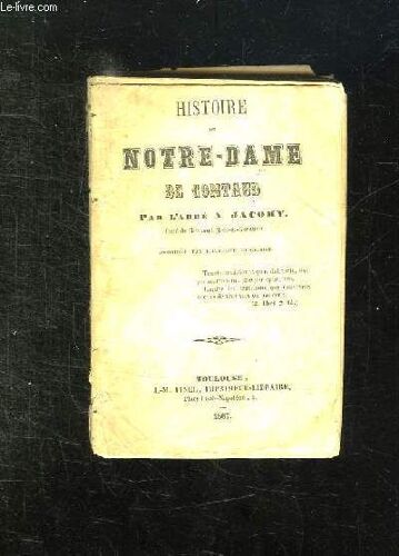 Histoire De Notre Dame De Contaud.