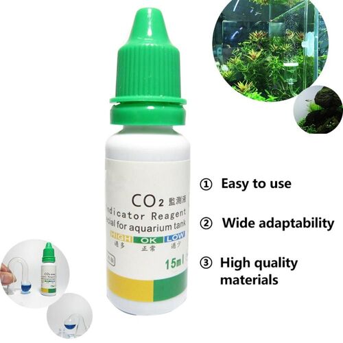 Indicateur Co2 D'aquarium, Test De Liquide, Moniteur À Long Terme, Compteur De Bulles Pour Plantes, Qualité Ada, Détection De Solution De Poisson