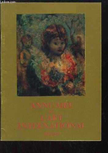 Annuaire De L'art International, 1974 - 1975