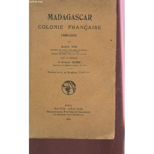 Madagascar - Colonie Francaise- 1869-1930.