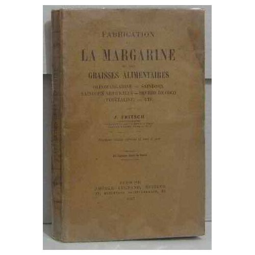 Fabrication De La Margarine Et Des Graisses Alimentaires.  Oleomargarine.  Saindoux.  Saindoux Artifici