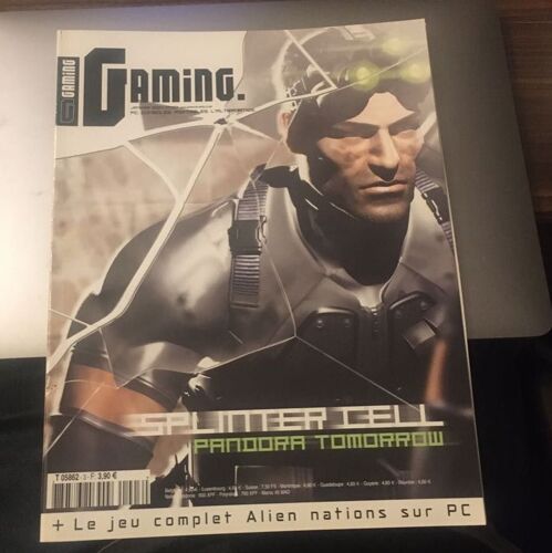 Gaming N°3 Splinter Cell Pandora Tomorow