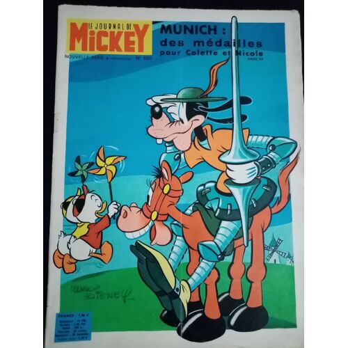 *Le Journal De Mickey* Nouvelle Serie  N° 1037 : Le Journal De Mickey