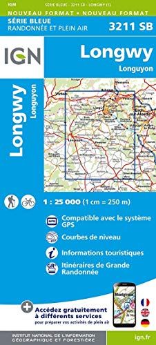 Longwy. Longuyon 1:25 000