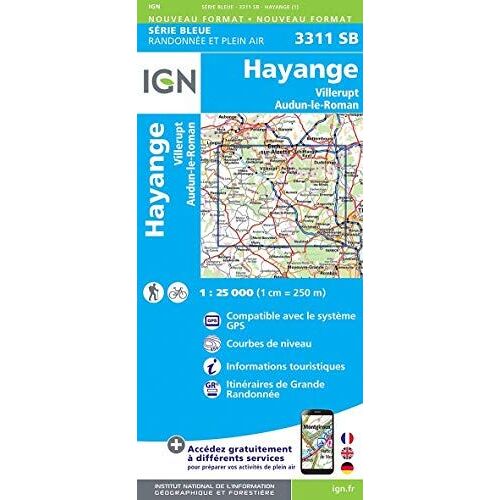 Hayange - Villerupt - Audun-Le-Roman 1:25 000
