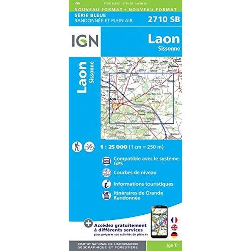 Laon. Sissonne 1:25 000