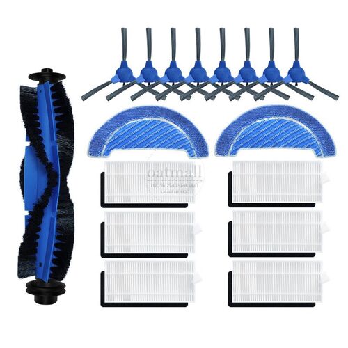 Kit De Pi¿¿ces De Rechange Pour Aspirateur Cecotec Conga S¿¿rie 1790 1090, Accessoires, Consommables, Filtre Hepa, Brosse Centrale 9109-May16776