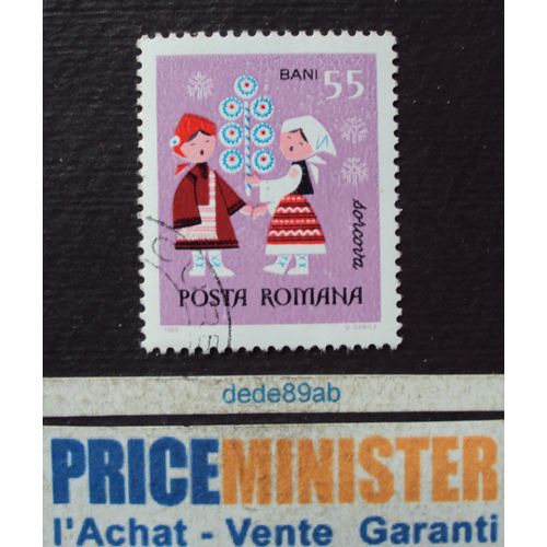 Roumanie..  55b Posta Romana . Nouvel An 1969 . Oblitéré.