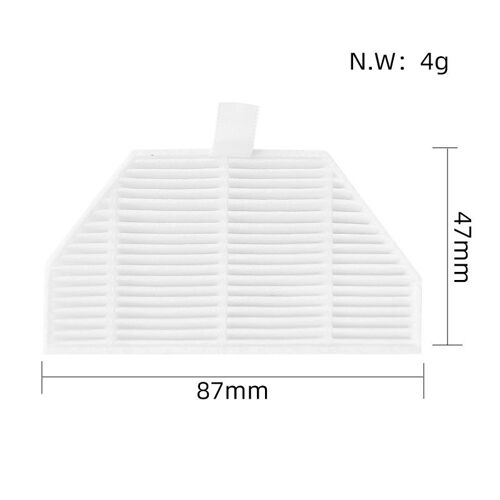 Filtre Hepa Pi¿¿ces De Rechange Pour Aspirateur Robot Xiaomi Roidmi Eva, Autonettoyage Et Vidange, Accessoires De Filtre Sdj06Rm 9109-May24253