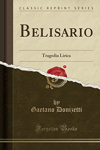 Donizetti, G: Belisario