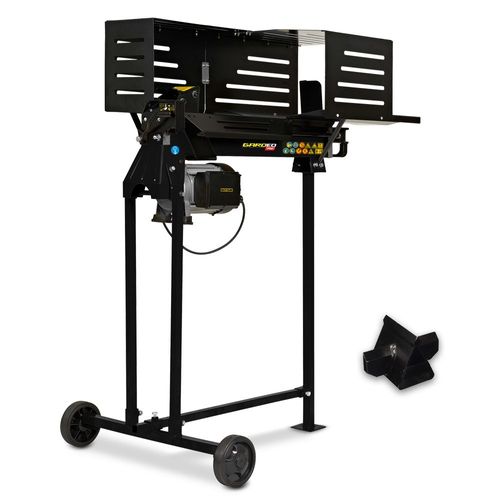 Fendeur de bûches horizontal 2200 W ? 6 tonnes sur pieds.