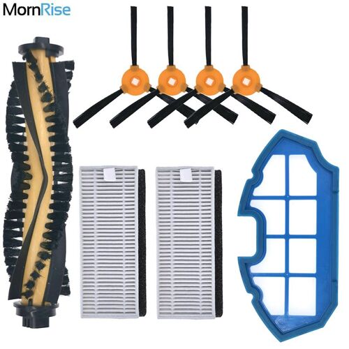 Pièces De Rechange Pour Cecotec Conga 990 1190, Accessoires Pour Aspirateur Robot, Consommables De Remplacement, Filtre Hepa, Brosse Centrale Latérale 9109-May4863