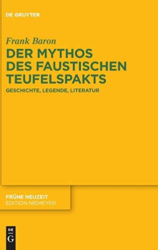 Der Mythos Des Faustischen Teufelspakts