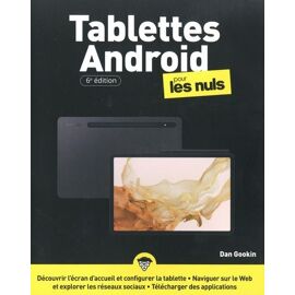 Les Tablettes Android Pour Les Nuls