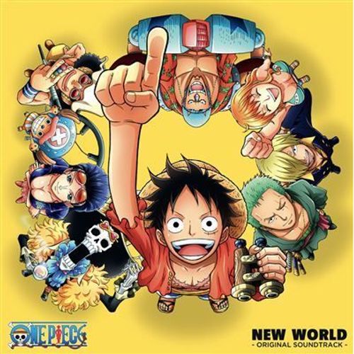 One Piece New World Édition Limitée Exclusivité Vinyle Rouge Et Jaune