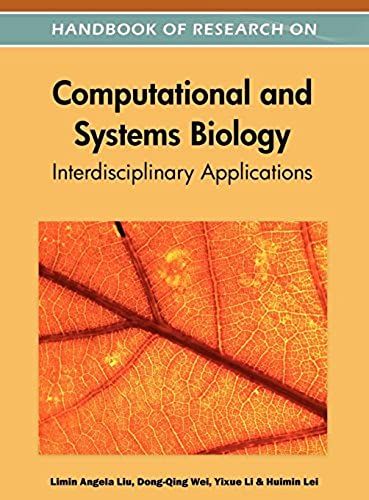 Handbook Of Research On Computational And Systems Biology