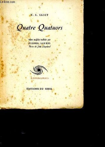 Quatre Quatuors - Le Don Des Langues